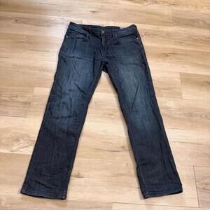 Buffalo Jack-X Slim Straight Stretch Jeans Dark Wash Men's 30 x 30